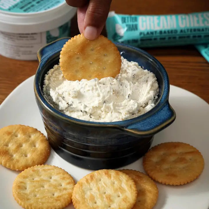 Vegan Cream Cheese – 50 Single-Serve 1 oz Pouches, Dairy-Free, Plant-Based, Allergen-Friendly